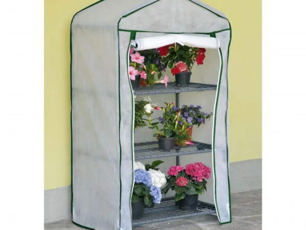 Serra da Terrazzo Azalea 3 Ripiani con Ruote Verdemax 3