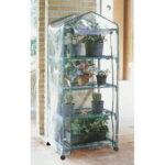 Serra da Terrazzo Azalea 3 Ripiani con Ruote Verdemax 10