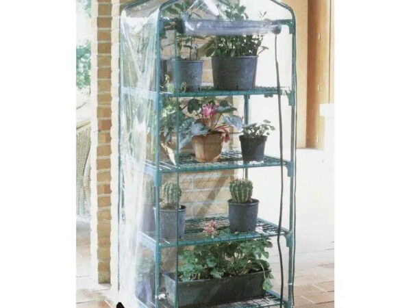 Serra da Terrazzo Azalea 4 Ripiani con Ruote Verdemax