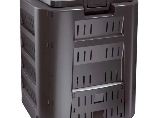 Compostiera da Giardino 220 L con Portina Verdemax