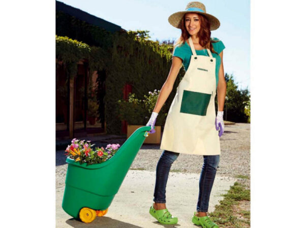 Carriola da Giardino in Plastica Rotonda 48 L Verdemax 3