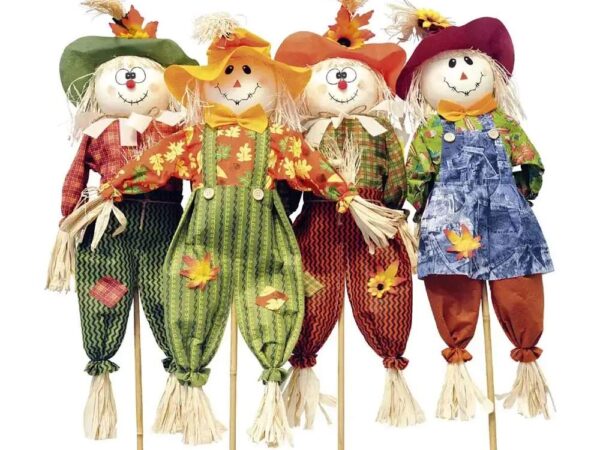 Spaventapasseri per Giardino 120 cm Verdemax