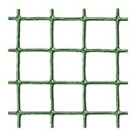 Rete Metallica Zincata Verde a Maglia Quadra 12 x 12 cm Verdemax 8