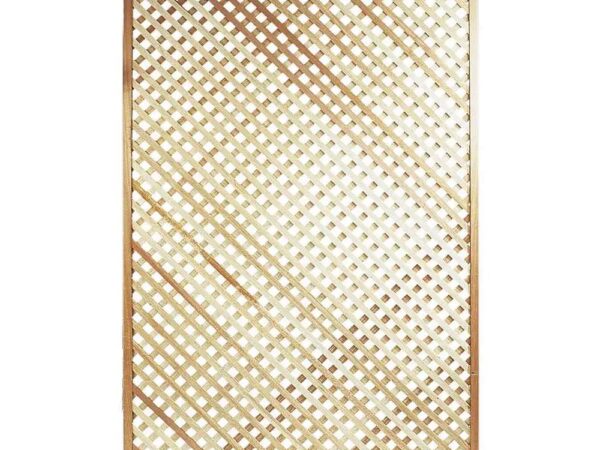 Pannello Grigliato Fisso in Legno per Esterno Privacy Verdemax