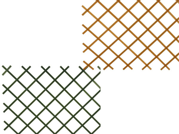 Traliccio Estensibile in PVC per Recinzione Giardino Verdemax