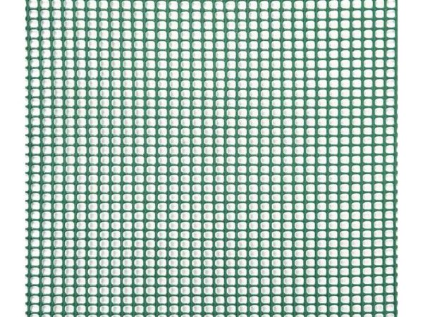 Rete di Recinzione in Plastica a Maglia Quadra 5 cm per Giardino Orto Verdemax