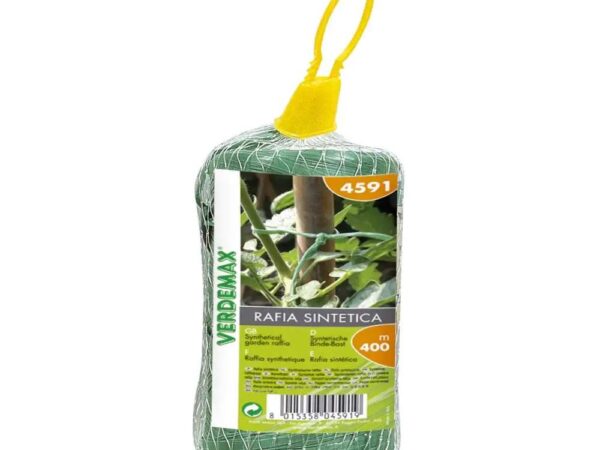 Rafia Sintetica per Legature Piante e Ortaggi 400 Mt Verdemax
