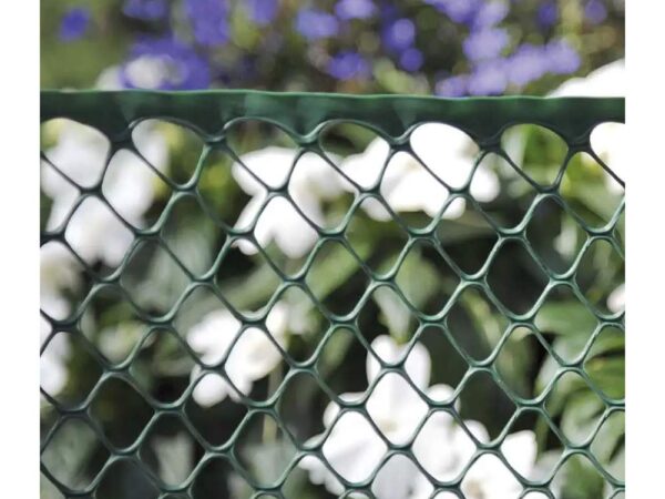 Rete di Recinzione in Plastica a Maglia Esagonalea 15 cm Verdemax 3
