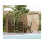 Pannello Grigliato Fisso in Legno per Esterno Privacy Verdemax 9