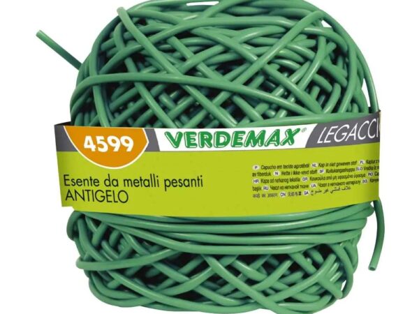 Filo in PVC per Legature Piante Delicate 2 mm Gomitolo 30 Mt Verdeamx