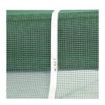 Rete di Recinzione in Plastica a Maglia Quadra 5 cm per Giardino Orto Verdemax 7