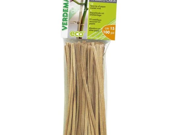 Filo Piattina di Carta Animata 15 Cm 100 Pz Verdemax