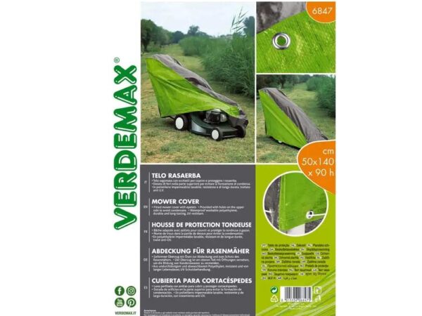 Telo Copertura Copri Rasaerba Impermeabile da Esterno Verdemax 3