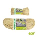 Rafia Naturale in Bobina per Legature di Piante Ortaggi Fiori Verdemax 6