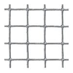 Rete Metallica Zincata a Maglia Quadra 12 x 12 cm Verdemax 10