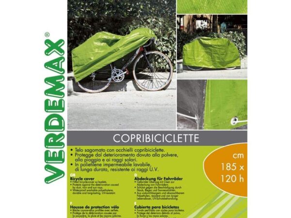 Telo Copertura Copri Biciclette Impermeabile da Esterno Verdemax 3