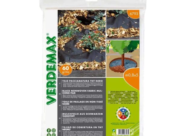 Telo Pacciamatura Nero in TNT 60 Gr Inverno Estate Verdemax 3