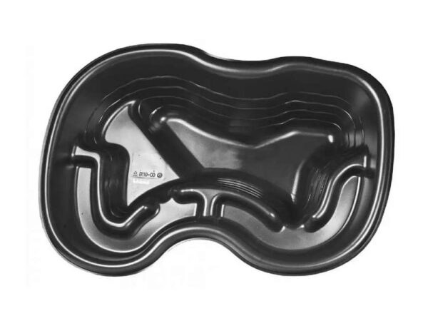 Laghetto da Giardino Preformato in Plastica 120 Lt 120x90x40 cm Verdemax