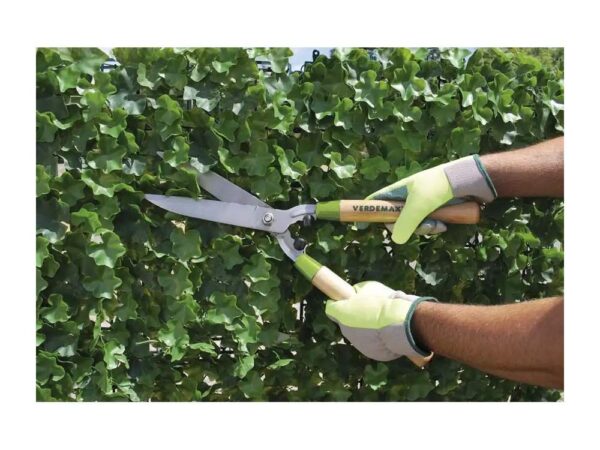 Forbici Tagliasiepi a Lame Diritte con Manico in Legno Verdemax 3
