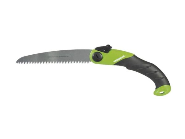 Seghetto Pieghevole da Giardino con Lama 18 cm in Acciaio Verdemax