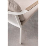 Tavolo da Giardino 8 Sedie Bianco effetto Legno Ulises Bizzotto 16